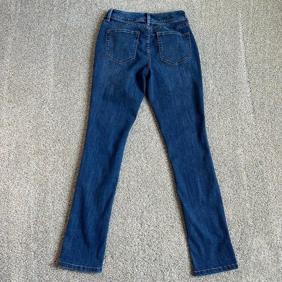 The Limited Curvy Straight Leg Jeans Low Rise Stretch Denim Medium Wash Womens 2 - Picture 3 of 7